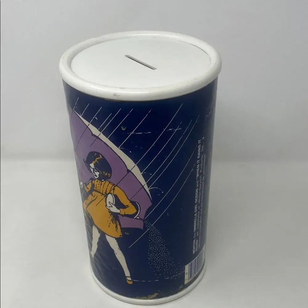 Vintage Morton Salt promotional coin bank
